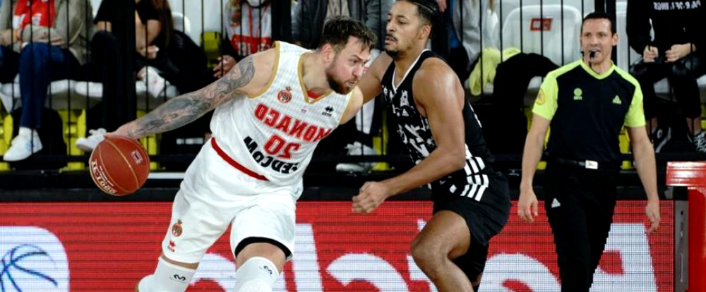 Euroleague (H/J25) : Monaco renverse l'Étoile Rouge de Belgrade de son trône