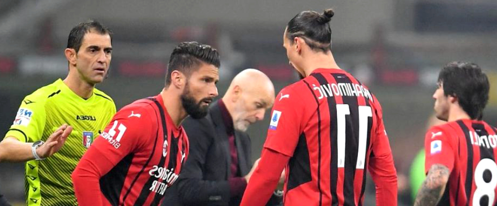 Milan AC : Ibrahimovic absent contre l'Inter, une chance pour Giroud ?