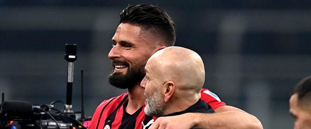 AC Milan : Pioli fait l'éloge de Giroud sans Ibrahimovic