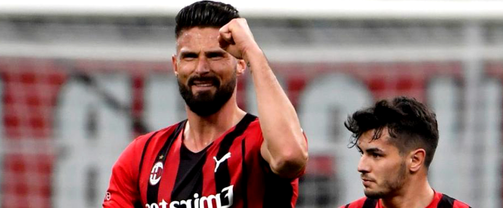 Coupe d'Italie : l'AC Milan balaye la Lazio avec un doublé de Giroud