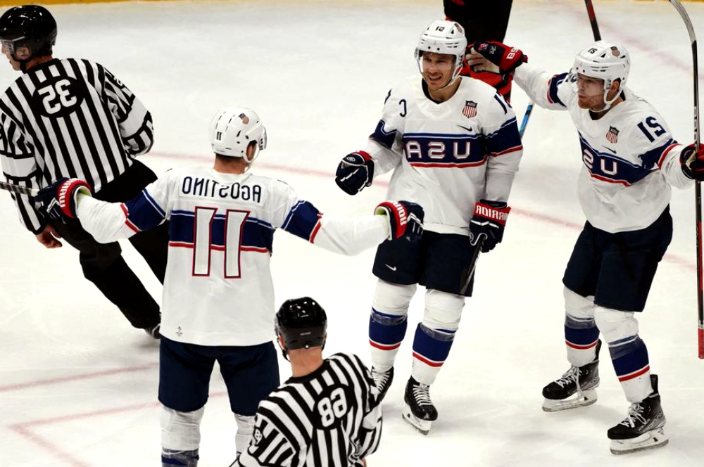 Sans stars de la NHL, les Etats-Unis font chuter le Canada