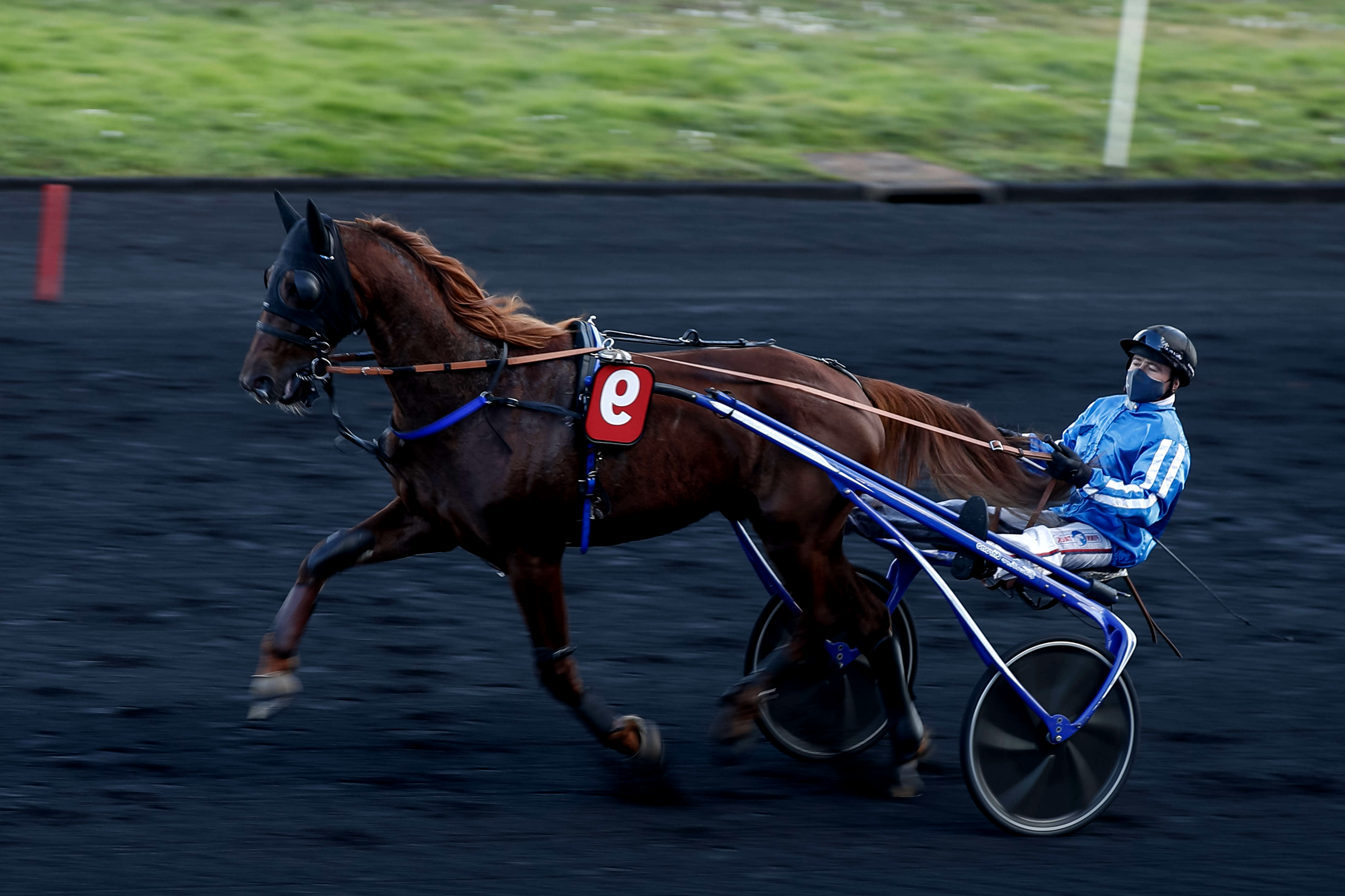 Prix de Château Gontier, Vicki Laksmy auf der Rennbahn von Paris Vincennes