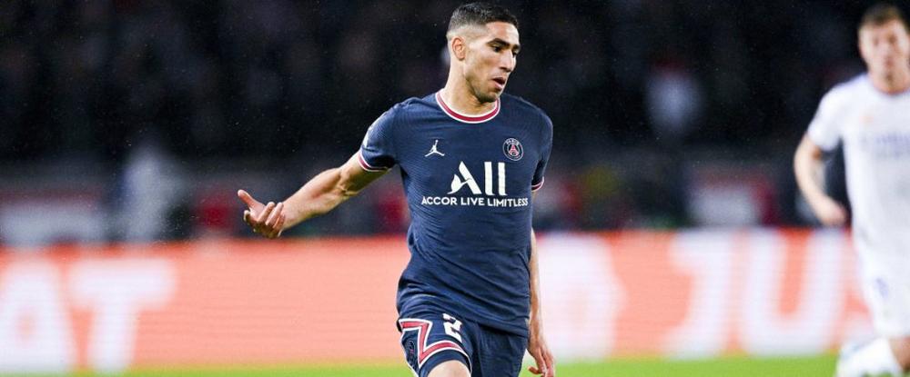 Le PSG sans Hakimi contre Nice