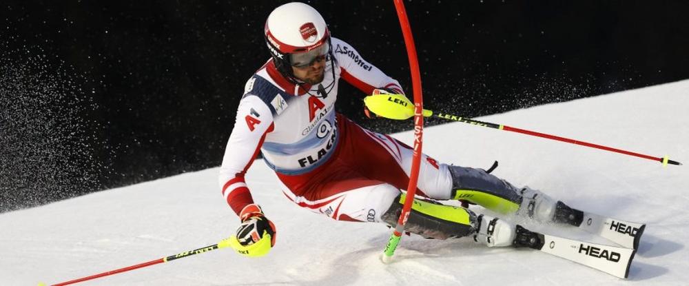 Slalom Flachau (H) : Strolz écrase la première manche, Noël et Pinturault sur le podium