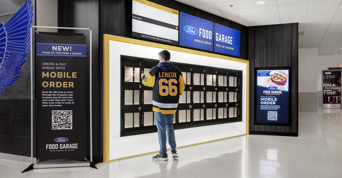 NHL - Les Pittsburgh Penguins installent des casiers à température contrôlée pour la nourriture et les boissons