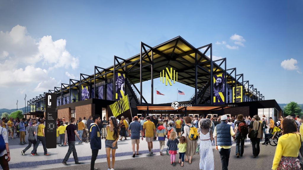 MLS - L'entreprise française Geodis s'assure le naming du nouveau stade du Nashville Soccer Club (Geodis Park)