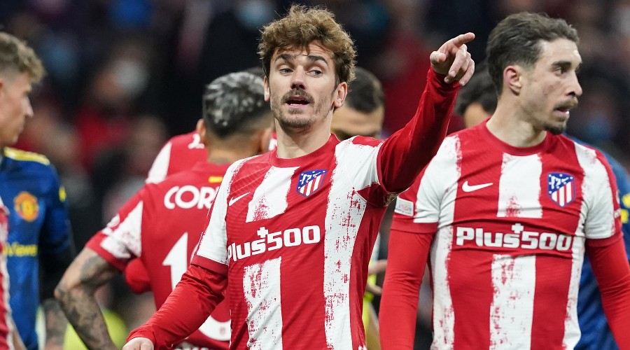 Atlético : Griezmann dans le onze de départ contre Manchester United