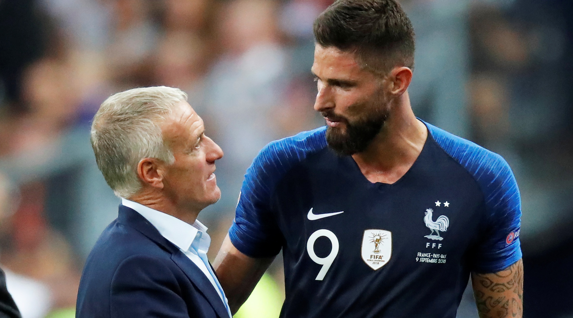 Giroud, la volte-face de Deschamps ?