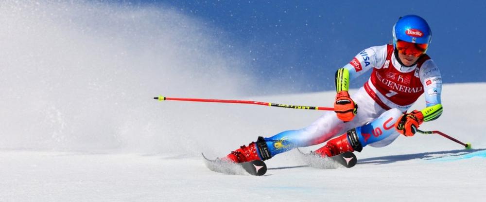 Finale de la Coupe du monde (F) : Shiffrin domine la première manche du slalom géant, Worley termine 8ème.