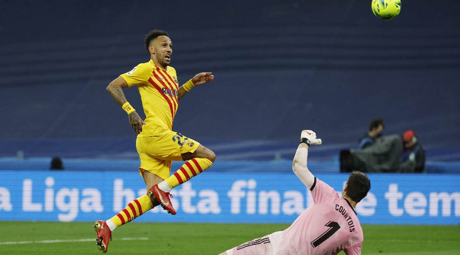 Bernabeu, le jardin d'Aubameyang