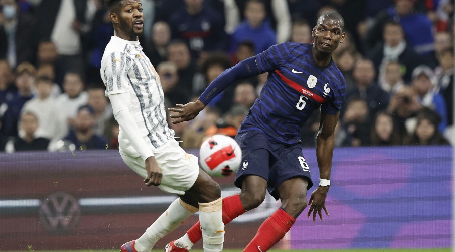 Pogba ne s'est pas entraîné avec les Bleus