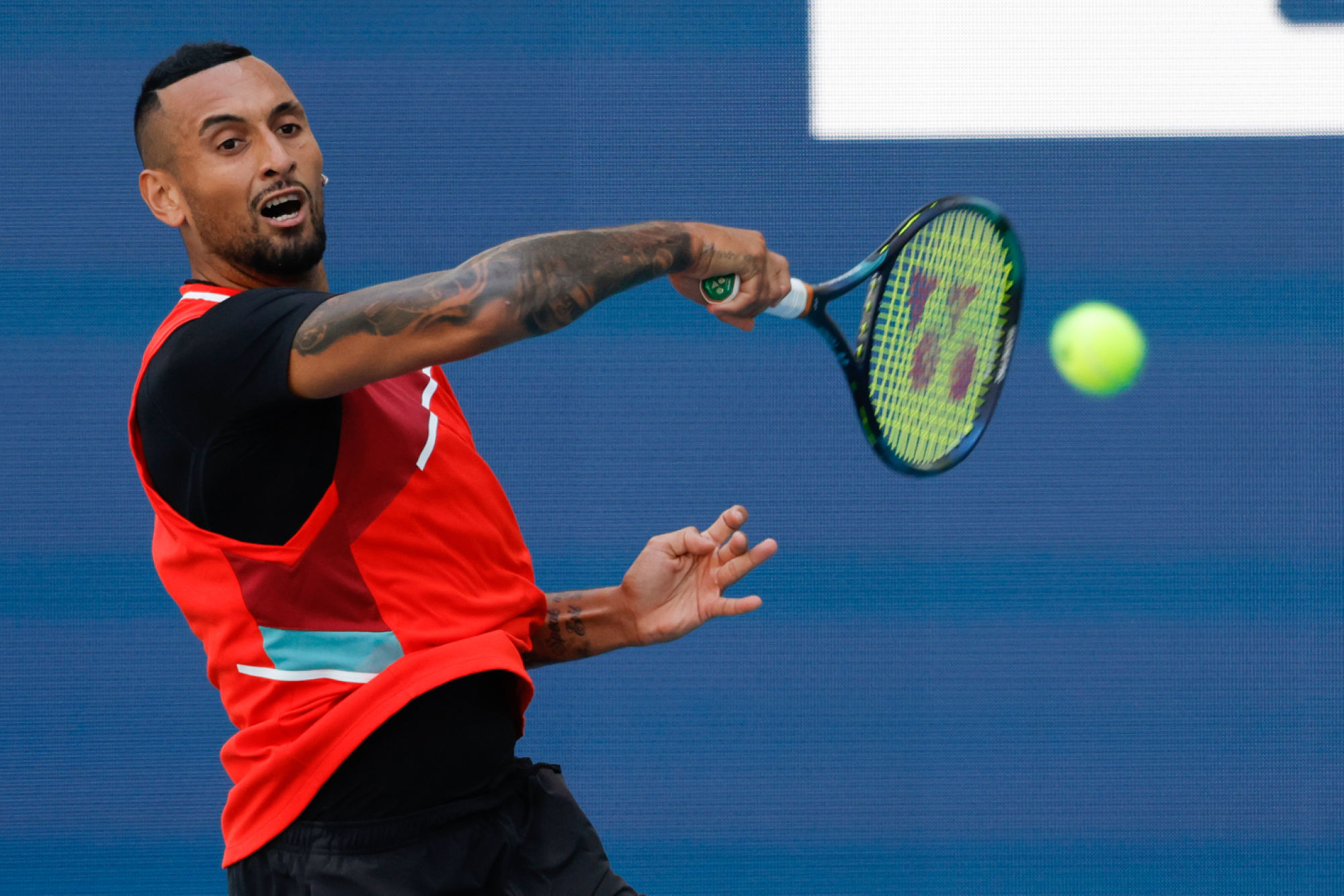 Kyrgios sort son arme et perd contre Sinner à Miami