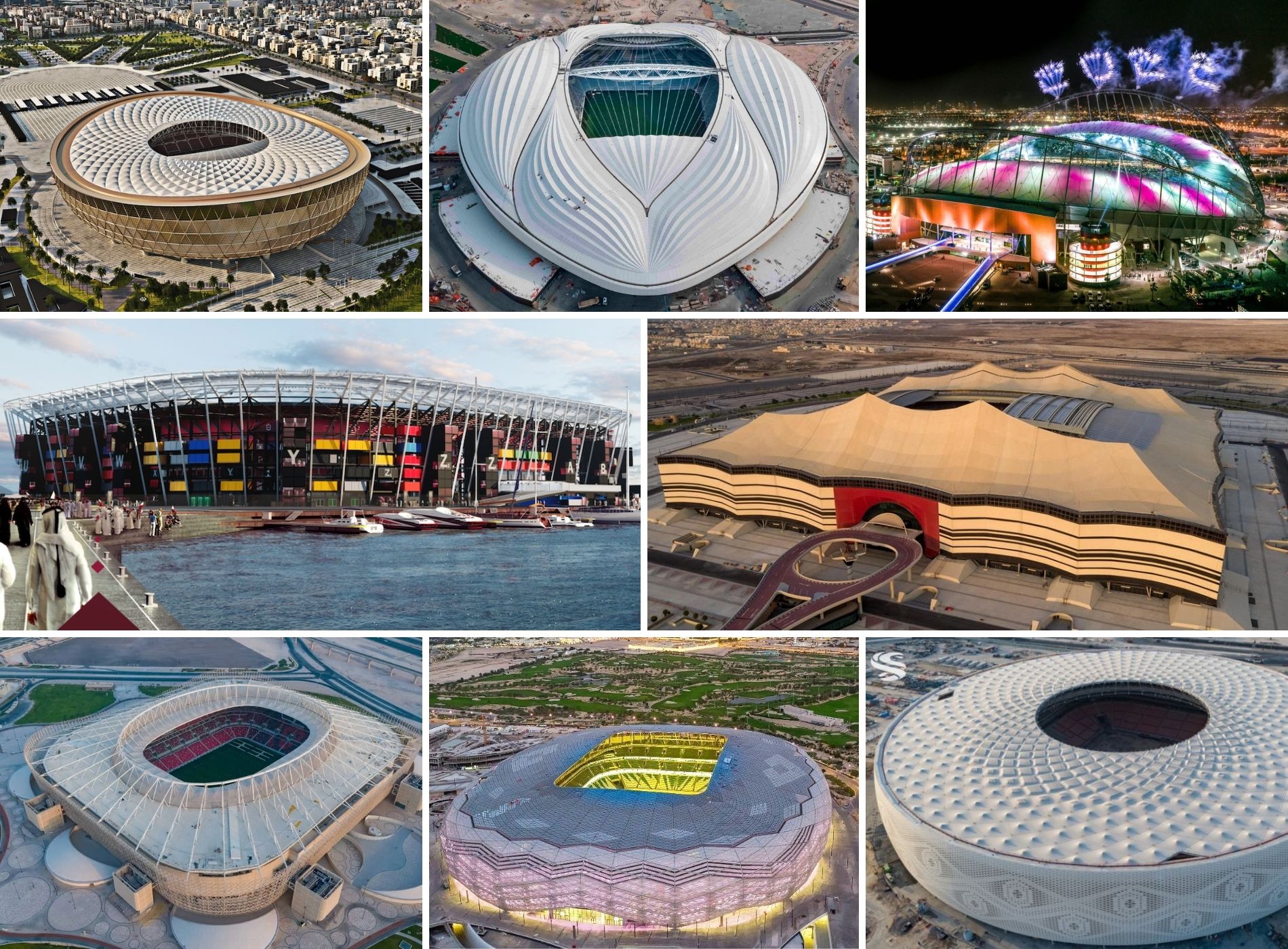 DOSSIER - Tout ce qu'il faut savoir sur les huit stades de la Coupe du monde de football 2022 au Qatar
