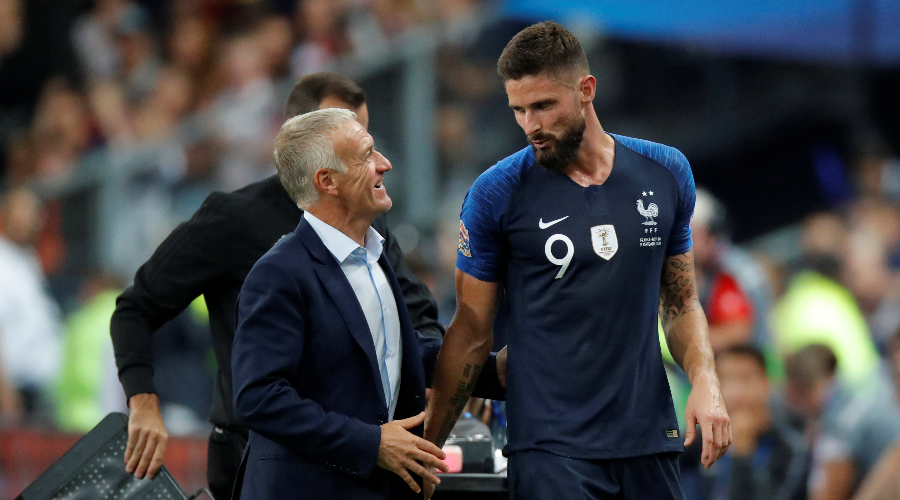 Giroud, Deschamps pris à son propre piège