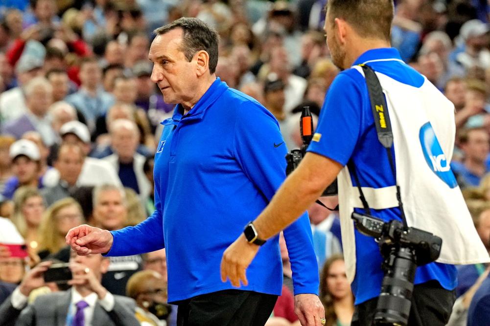 NCAA - La dernière apparition de "Coach K", l'entraîneur historique du basket-ball universitaire