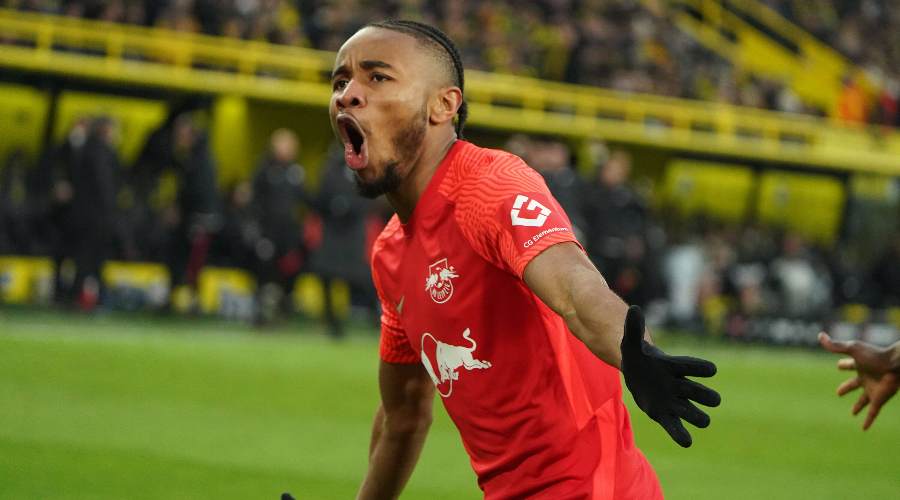 Nkunku dans la ligue supérieure