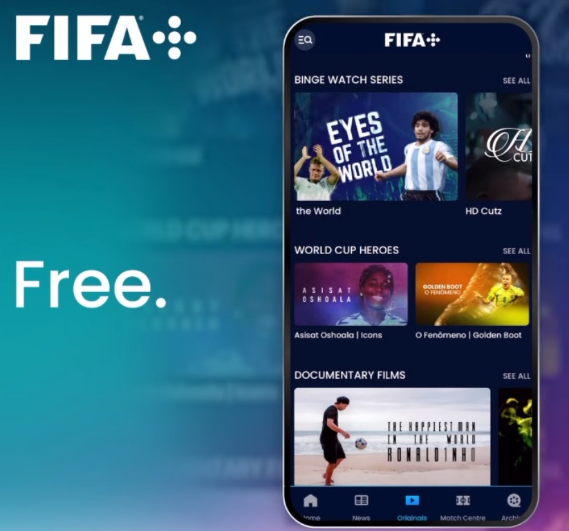 La FIFA lance sa plateforme de streaming FIFA+ avec des matchs en direct, des séries originales et des archives