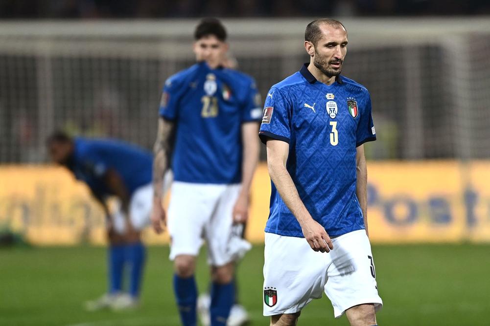 Giorgio Chiellini dira "Ciao" à l'Italie le 1er juin après un match contre l'Argentine