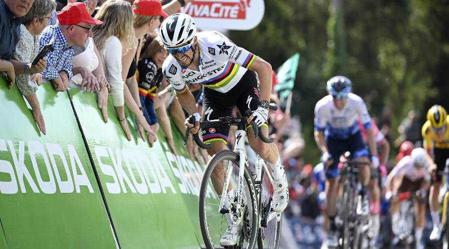 Alaphilippe dans une situation compliquée