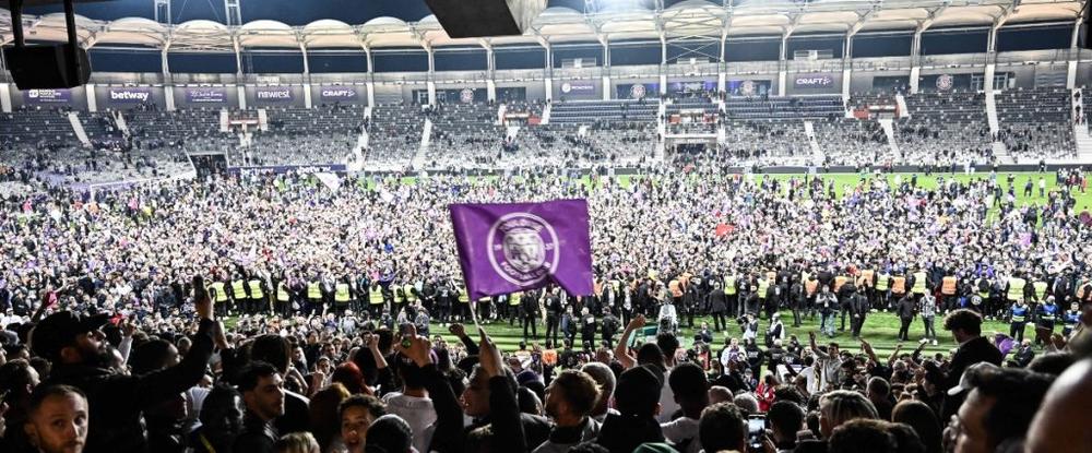 Toulouse : "Incroyable", "fantastique", "merveilleux" - la montée en L1 fait jubiler le TFC