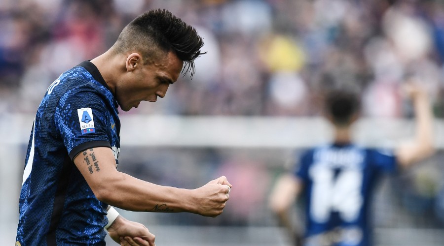 Lautaro Martinez au concours d'Angleterre
