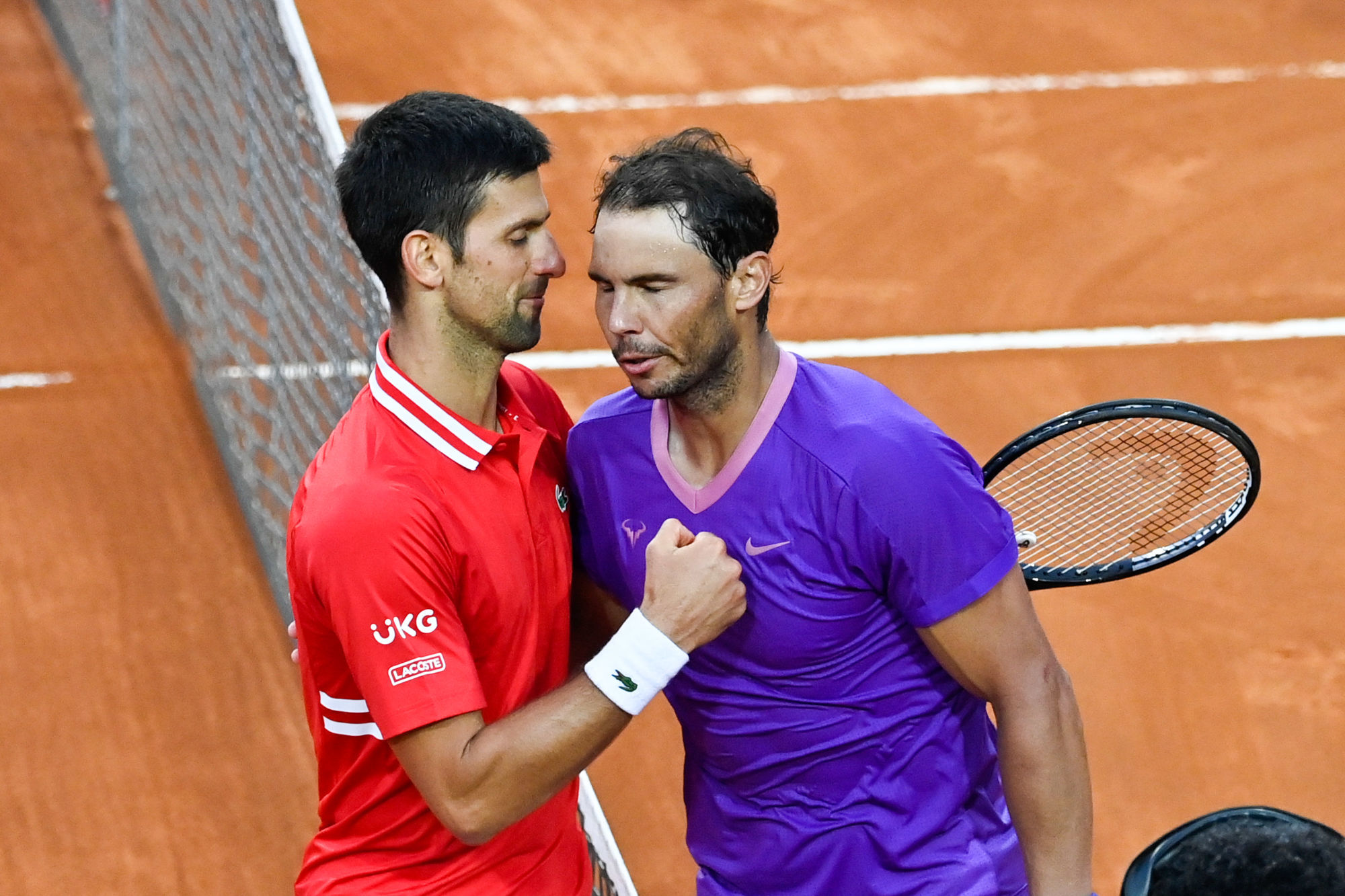 Djokovic et Nadal côte à côte au Santiago Bernabeu