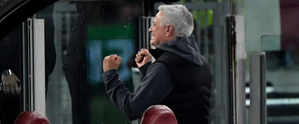 Mourinho explique ses larmes après la qualification de la Roma