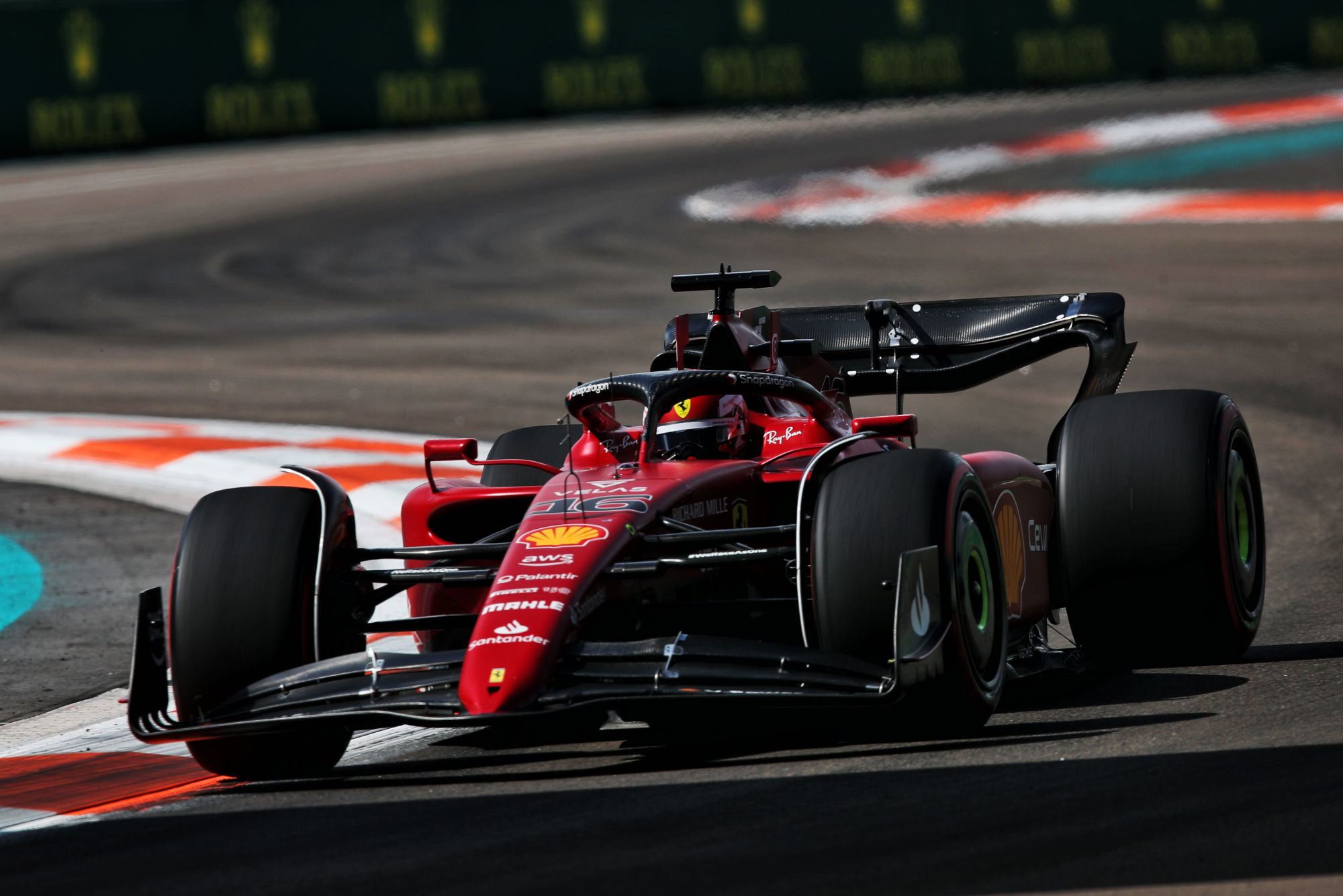 F1- La grille de départ du Grand Prix de Miami avec Charles Leclerc (Ferrari) en pole position