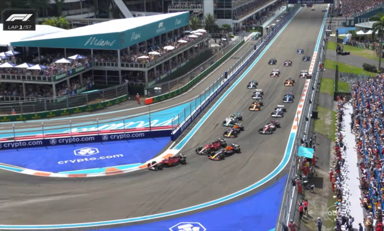 Record d'audience pour la Formule 1 aux États-Unis avec le Grand Prix de Miami 2022 diffusé sur ABC