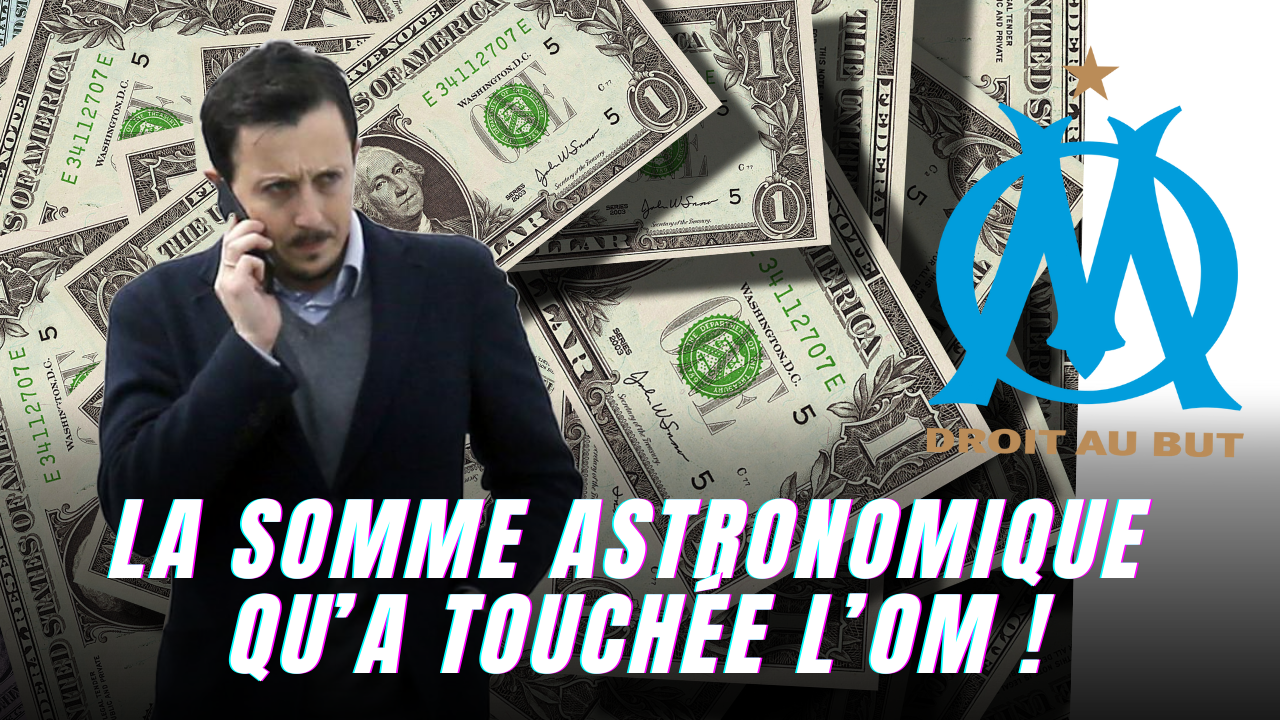 La somme astronomique récoltée par l'Olympique de Marseille !