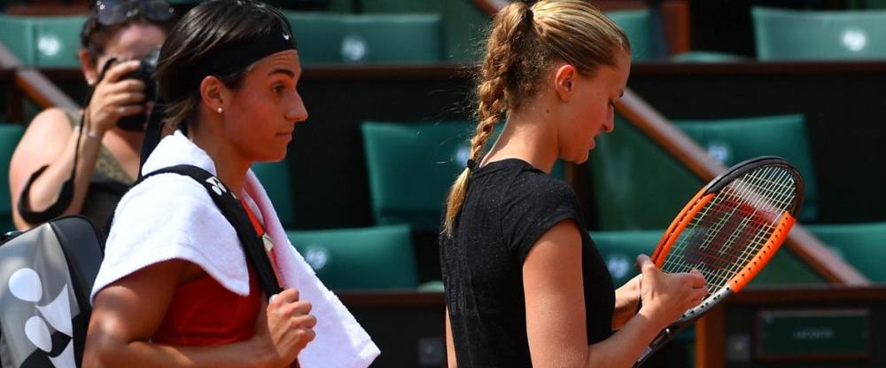 Garcia et Mladenovic en quarts de finale du double