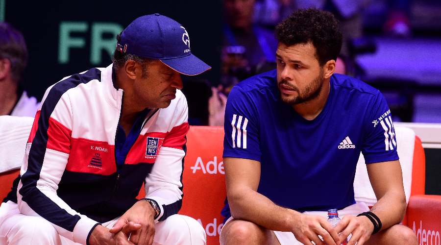 Le geste fou de Noah pour Tsonga