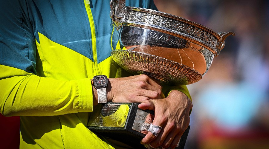 La montre à 1 million d'euros avec laquelle joue Nadal